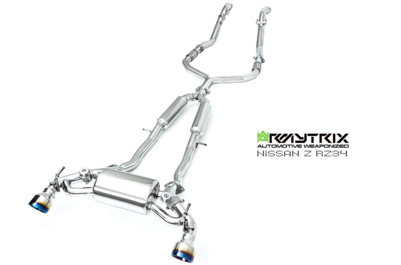 Armytrix exhaust system for Nissan Z RZ34 (2023-Present) valvetronic exhaust system