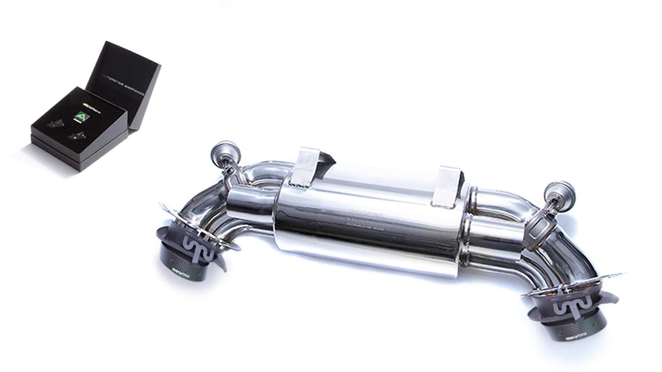 Armytrix exhaust system for Porsche 992 Turbo / Turbo S (2020-Present) valvetronic exhaust system