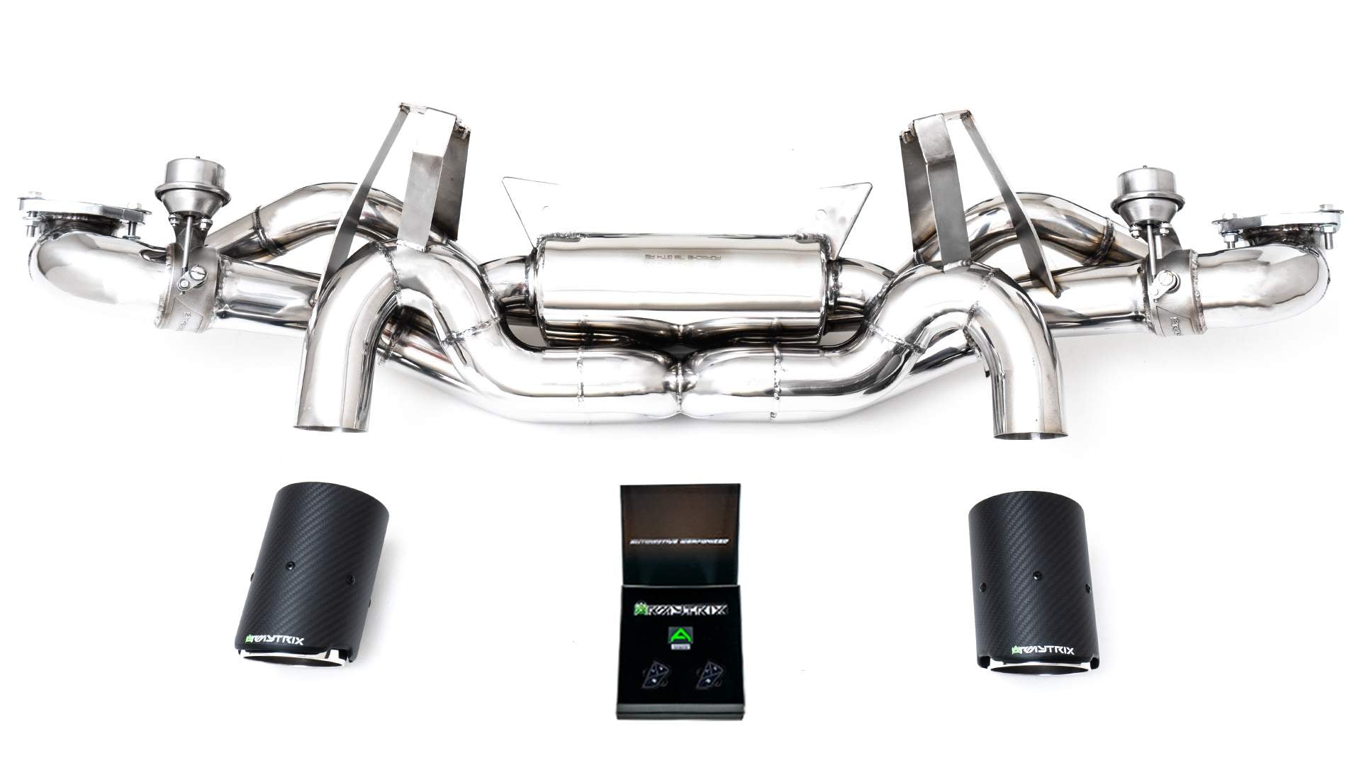 Armytrix exhaust system for Porsche 718 Cayman GT4 RS / Spyder RS (2022-Present) valvetronic exhaust system
