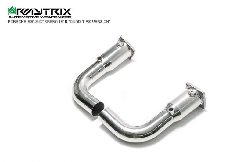 Armytrix exhaust system for Porsche 911 Carrera 991.2 S/ 4/ 4S/ GTS (2016-2019) valvetronic exhaust system