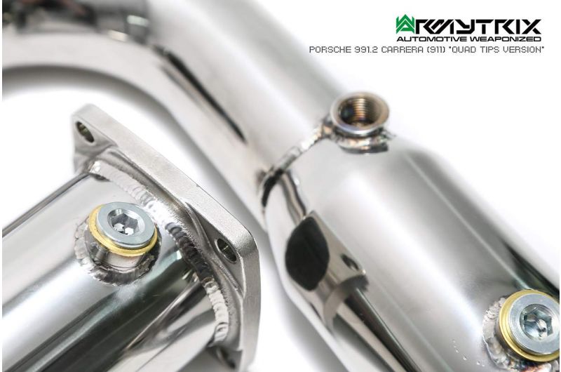 Armytrix exhaust system for Porsche 911 Carrera 991.2 S/ 4/ 4S/ GTS (2016-2019) valvetronic exhaust system