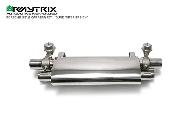 Armytrix exhaust system for Porsche 911 Carrera 991.2 S/ 4/ 4S/ GTS (2016-2019) valvetronic exhaust system