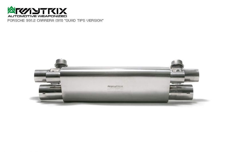 Armytrix exhaust system for Porsche 911 Carrera 991.2 S/ 4/ 4S/ GTS (2016-2019) valvetronic exhaust system
