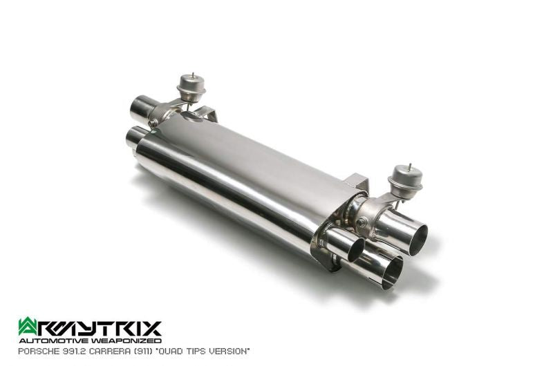 Armytrix exhaust system for Porsche 911 Carrera 991.2 S/ 4/ 4S/ GTS (2016-2019) valvetronic exhaust system