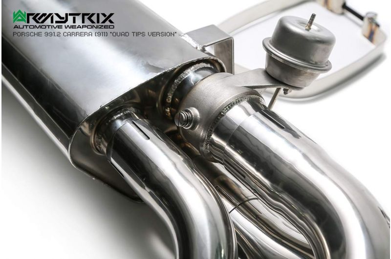 Armytrix exhaust system for Porsche 911 Carrera 991.2 S/ 4/ 4S/ GTS (2016-2019) valvetronic exhaust system