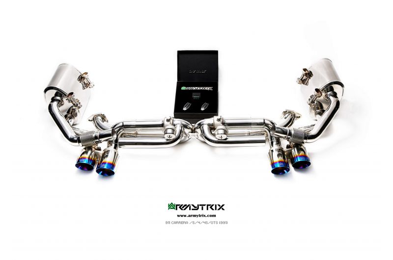Armytrix exhaust systems for Porsche 911 Carrera 991.1 4/S/4S/GTS (2012-2015) valvetronic exhaust system