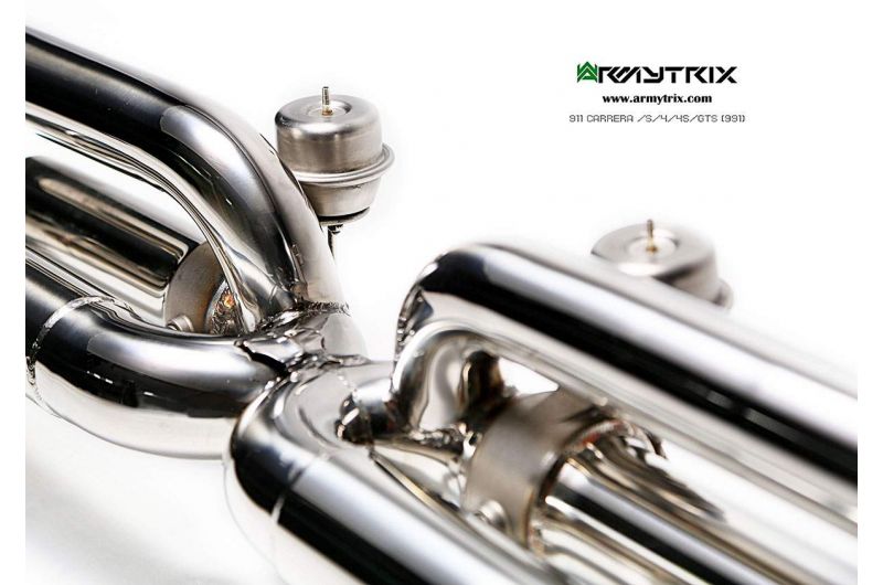 Armytrix exhaust systems for Porsche 911 Carrera 991.1 4/S/4S/GTS (2012-2015) valvetronic exhaust system