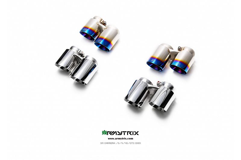 Armytrix exhaust systems for Porsche 911 Carrera 991.1 4/S/4S/GTS (2012-2015) valvetronic exhaust system