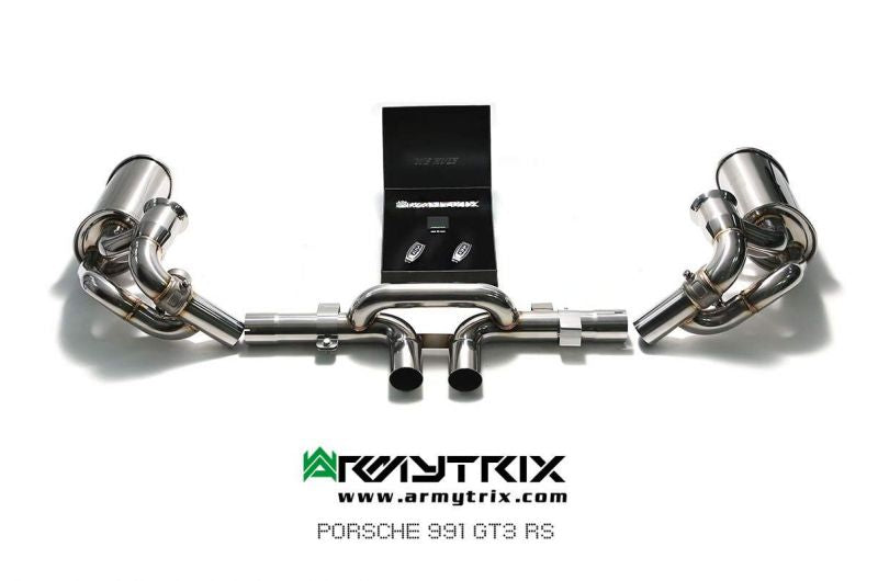Armytrix exhaust system for Porsche 911 991 GT3 / GT3 RS (2013-2020) valvetronic exhaust system