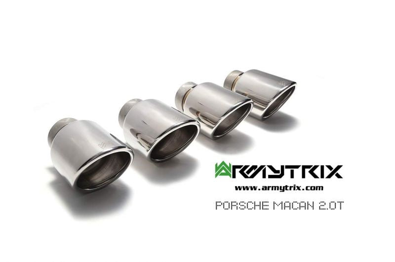 Armytrix exhaust system for Porsche Macan 2.0 Turbo (2014-2018) valvetronic exhaust system