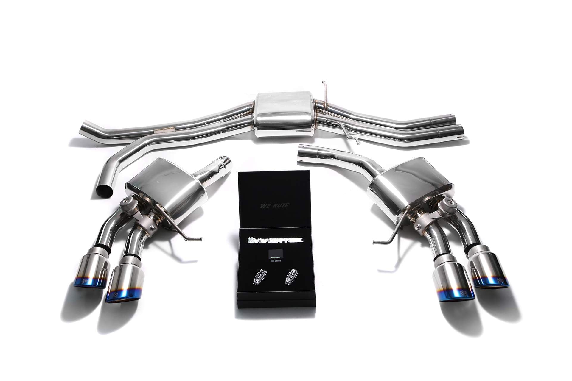Armytrix exhaust system for Porsche Macan Turbo 3.6 V6 Turbo (2014-2018) valvetronic exhaust system