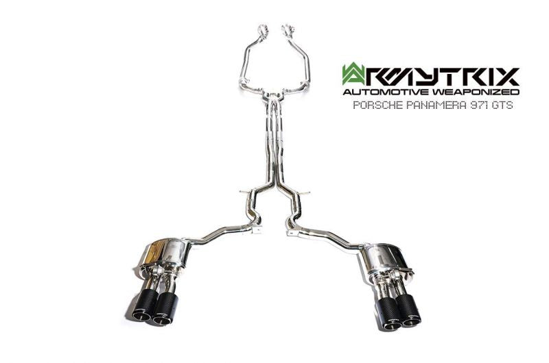 Porsche 971 Panamera GTS V8 4.0T (Non-OPF) (2019-present) valvetronic exhaust system