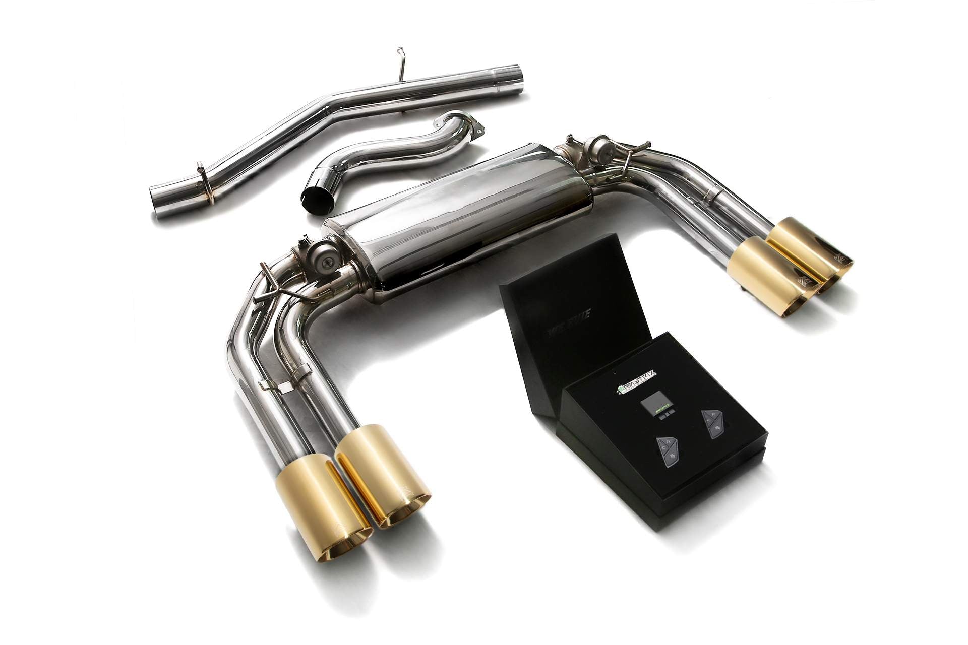 Armytrix exhaust system for Audi S3 8V Sportback (2013-2020) valvetronic exhaust system