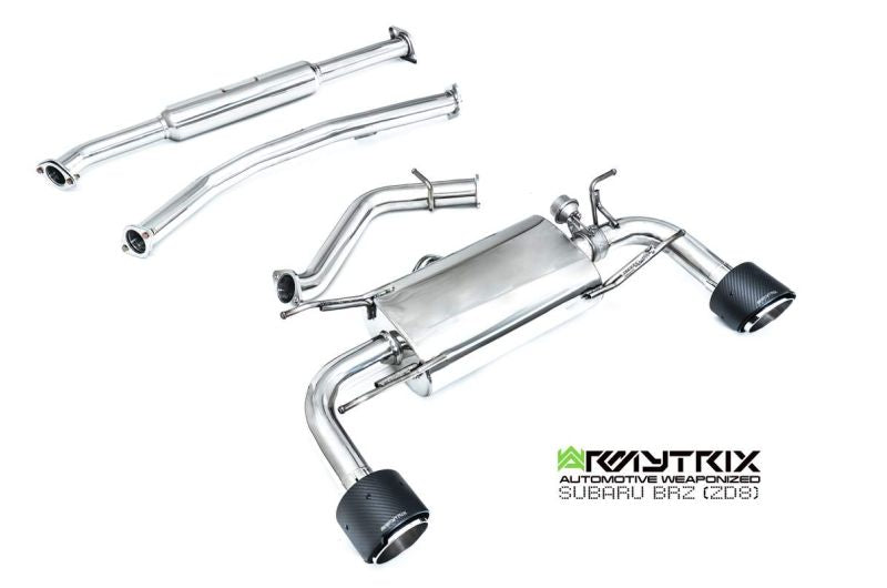 Armytrix exhaust system for Subrau BRZ ZD8 (2022-Present) valvetronic exhaust system
