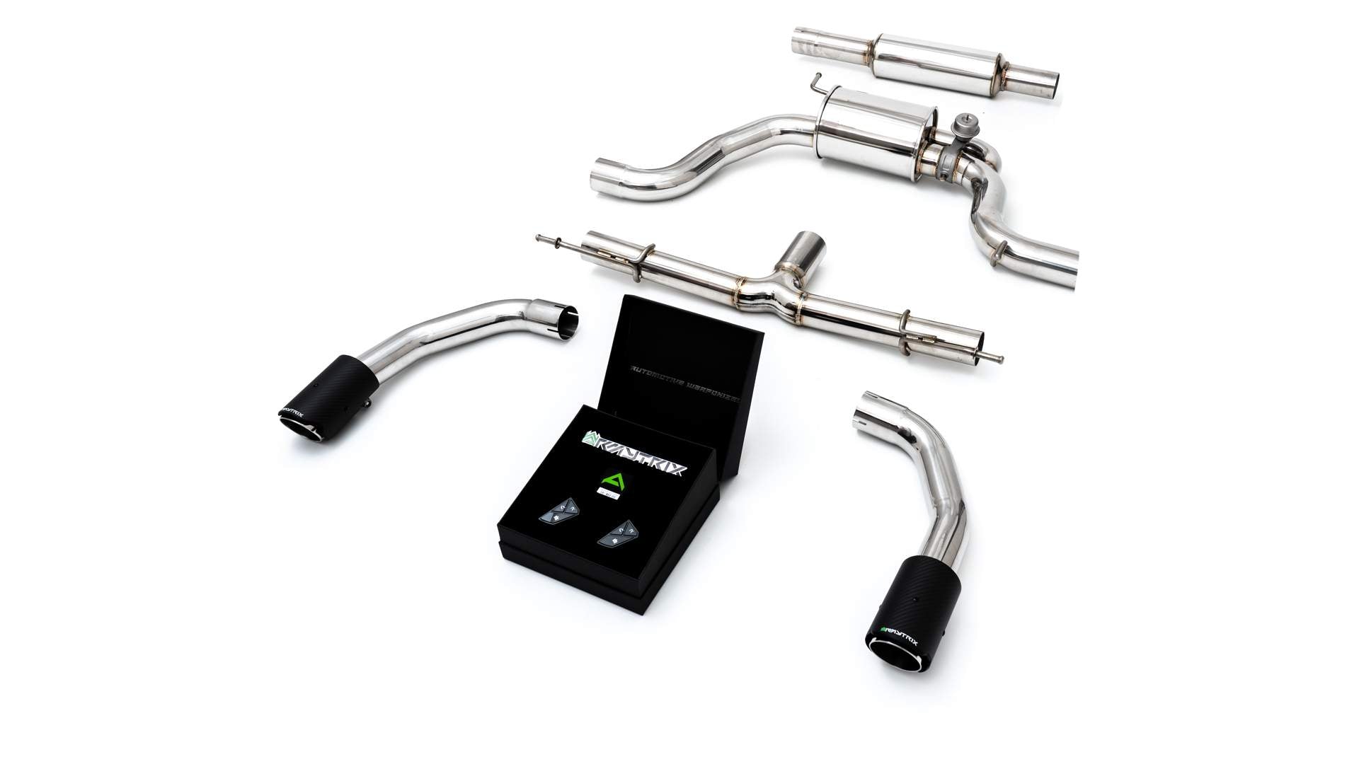 Armytrix exhaust system for Volkswagen Golf 8 GTi (2020-present) valvetronic exhaust system