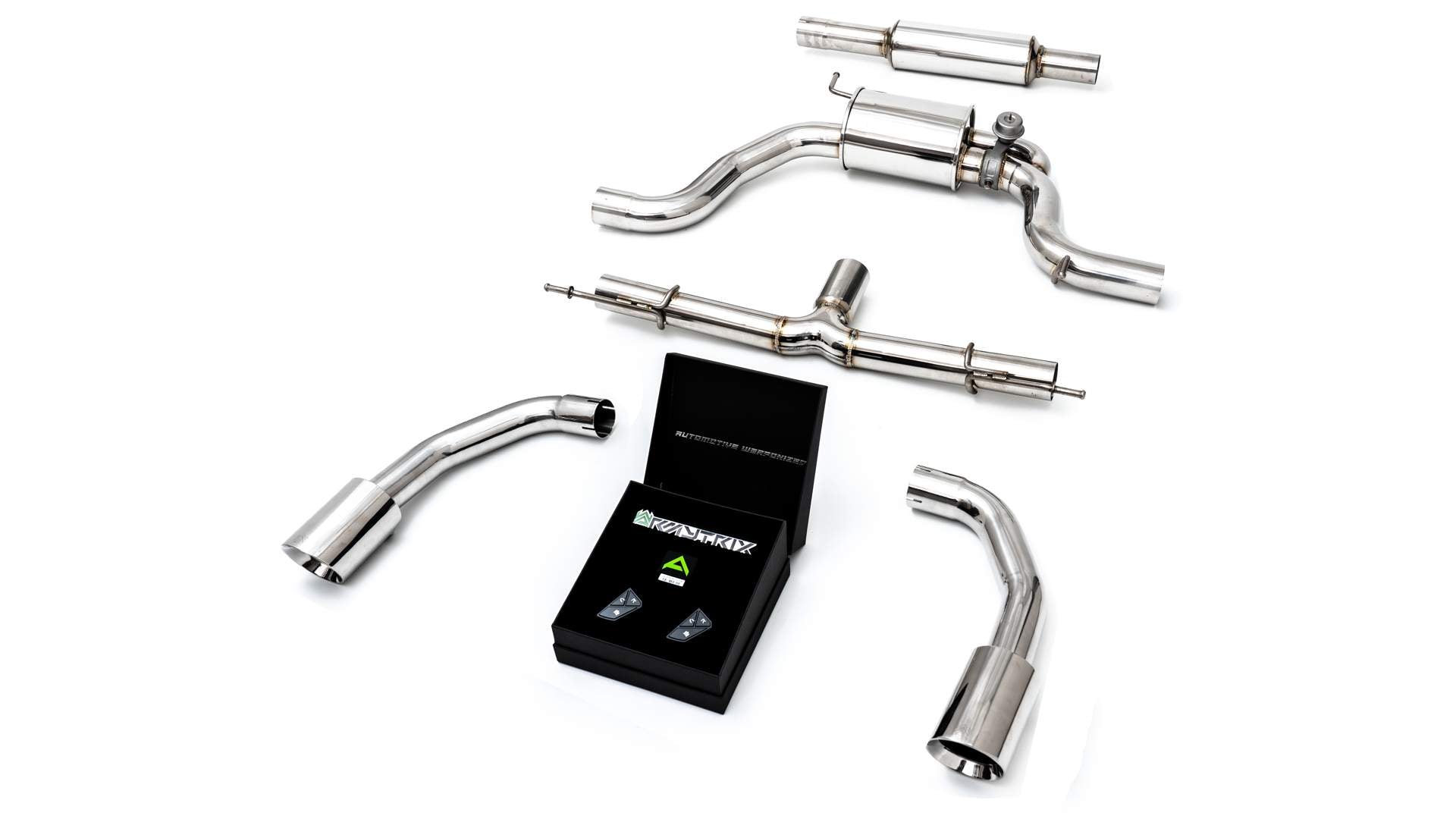 Armytrix exhaust system for Volkswagen Golf 8 GTi (2020-present) valvetronic exhaust system