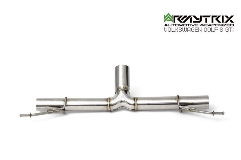 Armytrix exhaust system for Volkswagen Golf 8 GTi (2020-present) valvetronic exhaust system