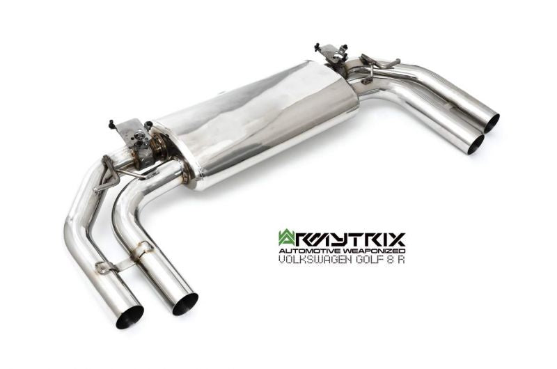 Armytrix exhaust system for Volkswagen Golf R MK8 (2021-present) valvetronic exhaust system