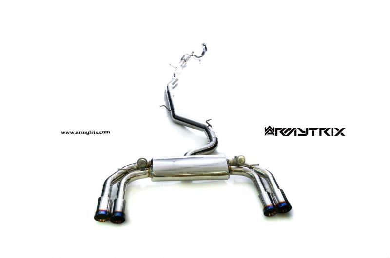 Armytrix exhaust system for Volkswagen Golf R MK7 (2013-2016) valvetronic exhaust system