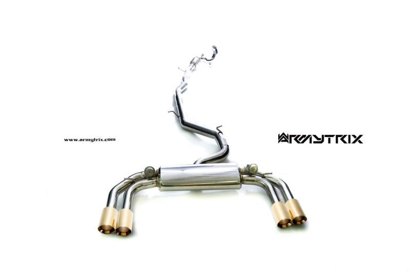 Armytrix exhaust system for Volkswagen Golf R MK7 (2013-2016) valvetronic exhaust system