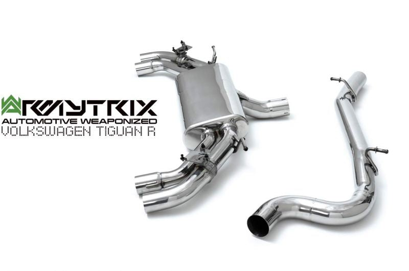 Armytrix exhaust system for Volkswagen Tiguan R (2020-Present) valvetronic exhaust system