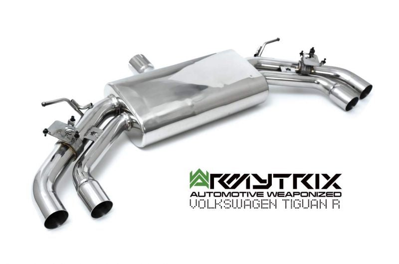 Armytrix exhaust system for Volkswagen Tiguan R (2020-Present) valvetronic exhaust system