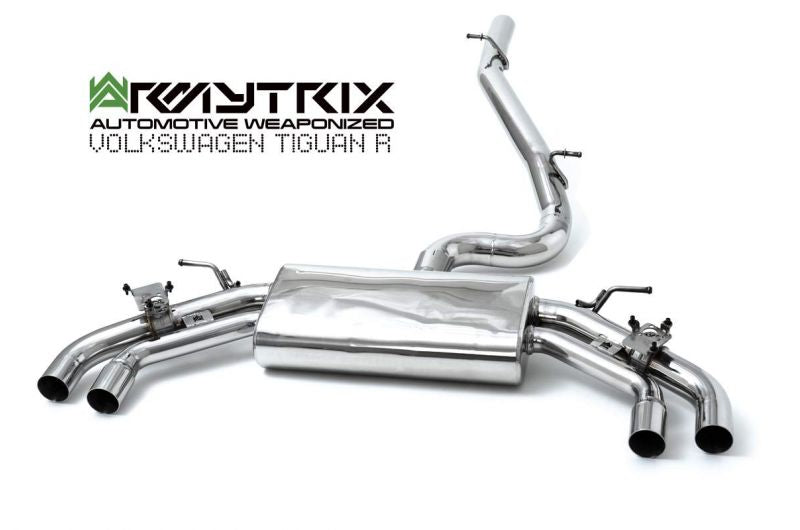 Armytrix exhaust system for Volkswagen Tiguan R (2020-Present) valvetronic exhaust system
