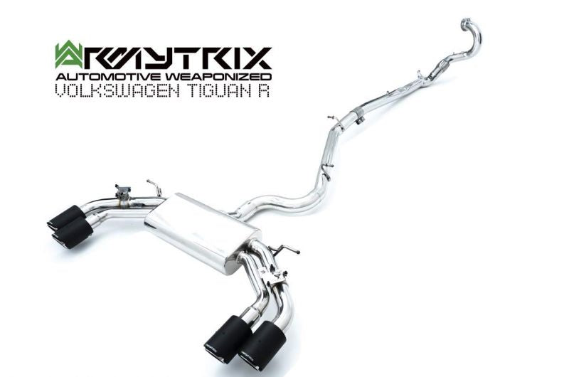 Armytrix exhaust system for Volkswagen Tiguan R (2020-Present) valvetronic exhaust system