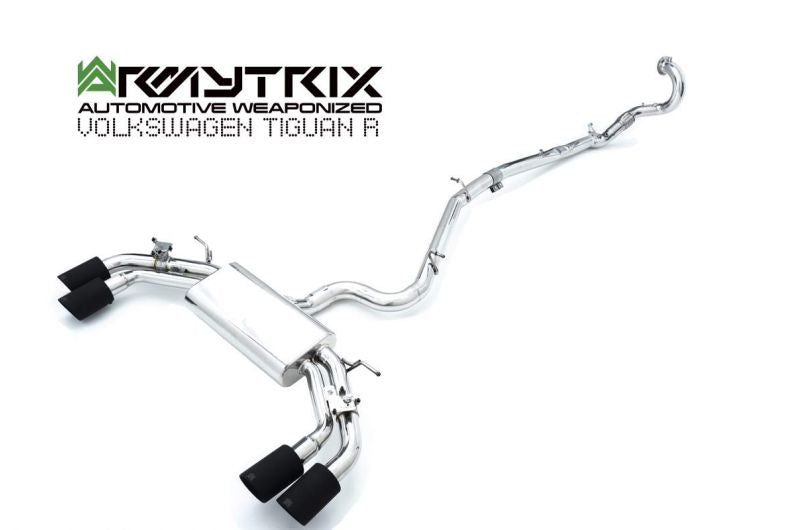 Armytrix exhaust system for Volkswagen Tiguan R (2020-Present) valvetronic exhaust system