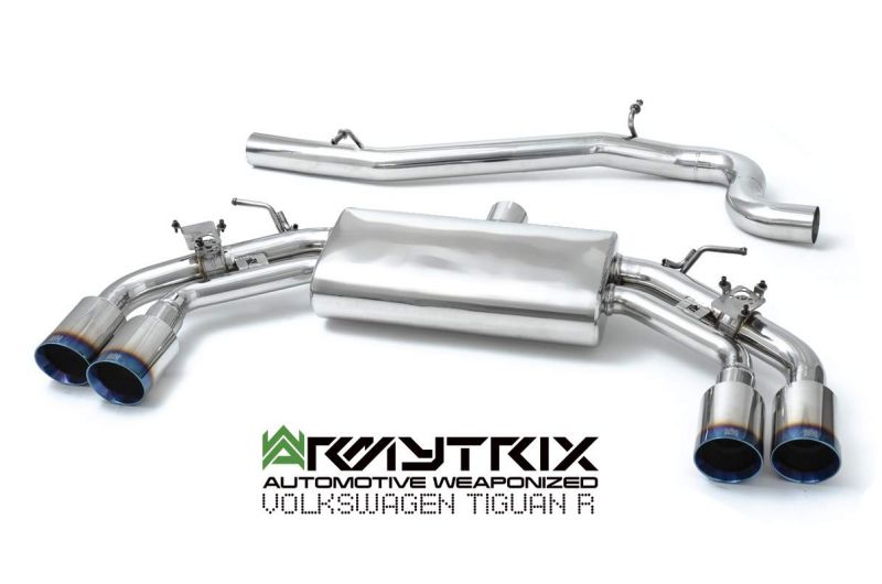 Armytrix exhaust system for Volkswagen Tiguan R (2020-Present) valvetronic exhaust system