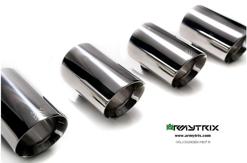 Armytrix exhaust system for Volkswagen Golf R MK7 (2013-2016) valvetronic exhaust system