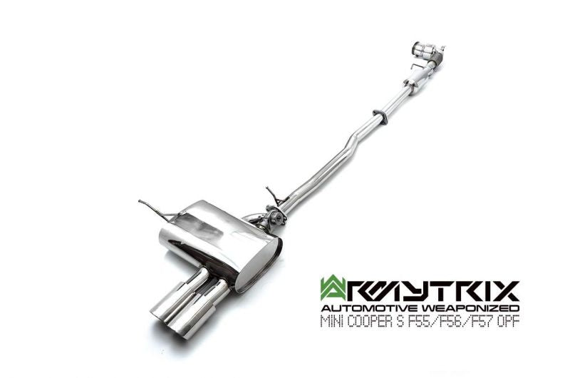 Armytrix exhaust system for MINI Cooper S F56 F57 2.0 turbo (2019-Present) valvetronic exhaust system