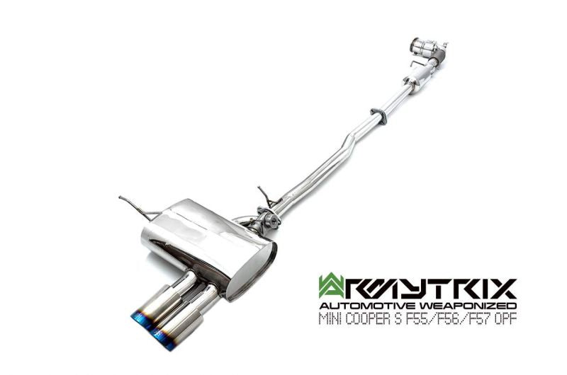 Výfukový systém Armytrix pro MINI Cooper S F56 F57 (2014-2018) valvetronic exhaust system