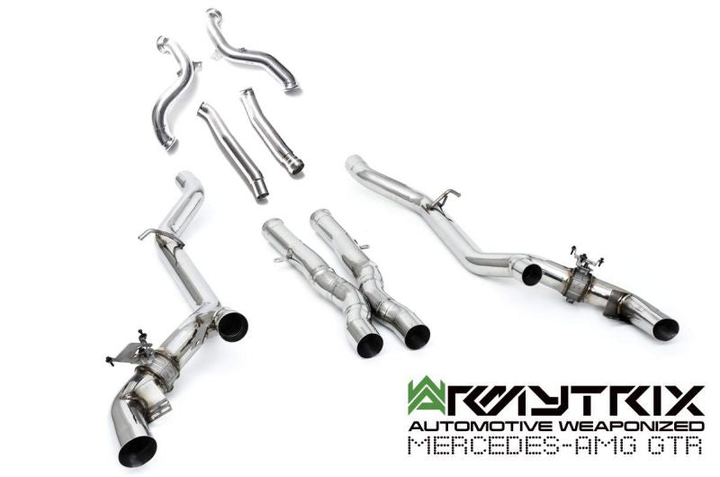 Armytrix exhaust systems for Mercedes-AMG GT R (2017–present) valvetronic exhaust system