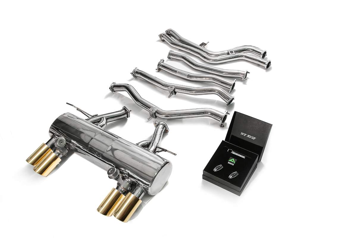 Armytrix exhaust system for BMW F82 Coupe/F83 Convertible M4 (2014-2019) valvetronic exhaust system 