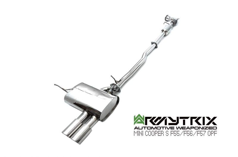 Výfukový systém Armytrix pro MINI Cooper S F56 F57 (2014-2018) valvetronic exhaust system