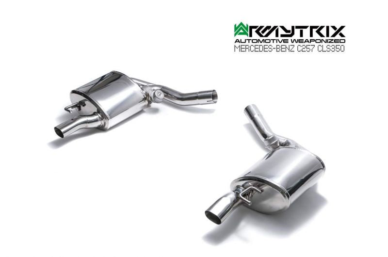 Armytrix exhaust system for Mercedes Benz C257 CLS350 (2018-present) valvetronic exhaust system