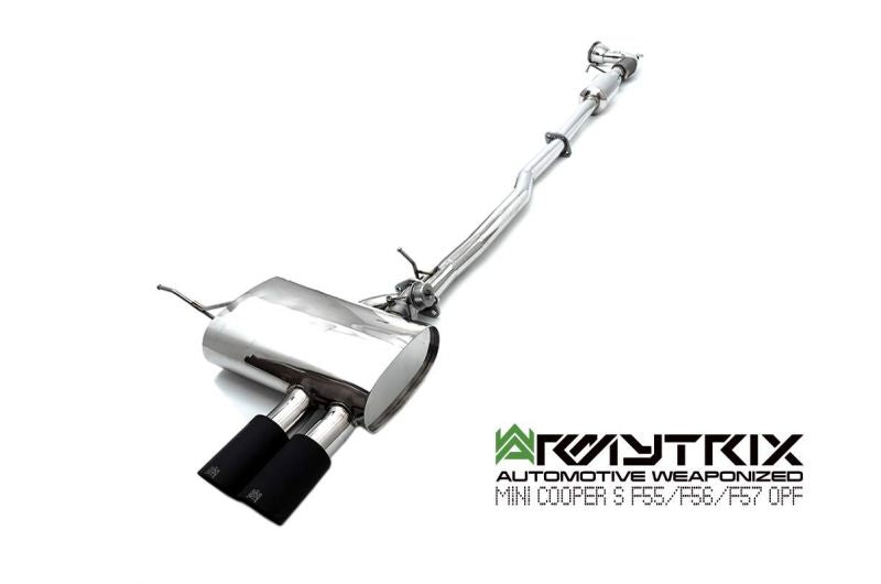 Výfukový systém Armytrix pro MINI Cooper S F56 F57 (2014-2018) valvetronic exhaust system