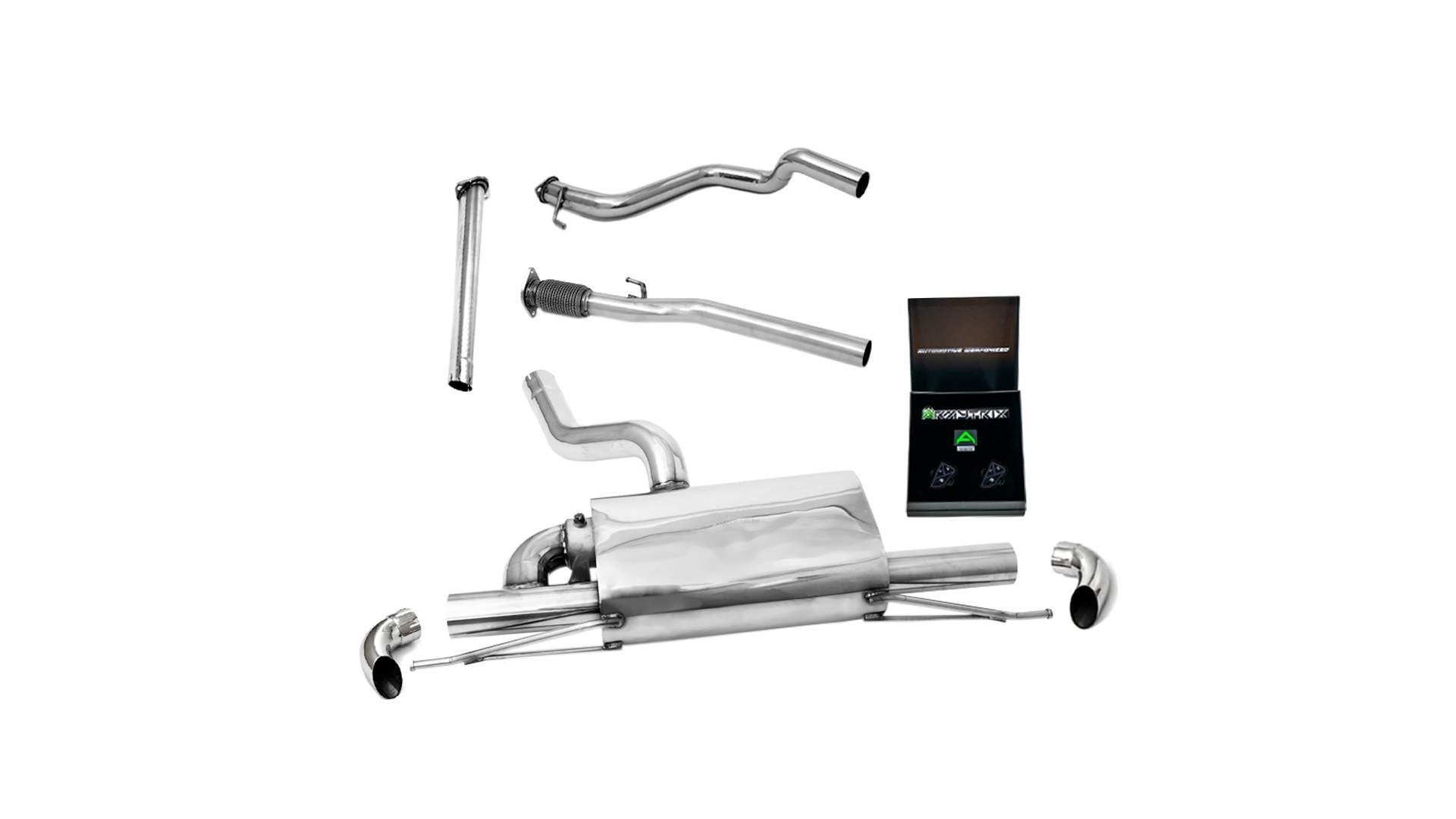 Armytrix exhaust systems for Mercedes Benz W177 A180/A200 (2019-Present) valvetronic exhaust system