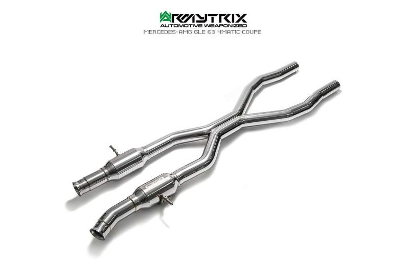 Armytrix exhaust system for Mercedes-AMG W166/C292 GLE63 SUV/Coupé (2016-2019) valvetronic exhaust system