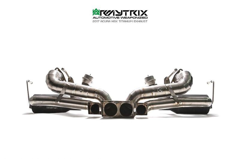 Armytrix exhaust systems for Honda (Acura) NSX MK2 (2016-present) valvetronic exhaust system