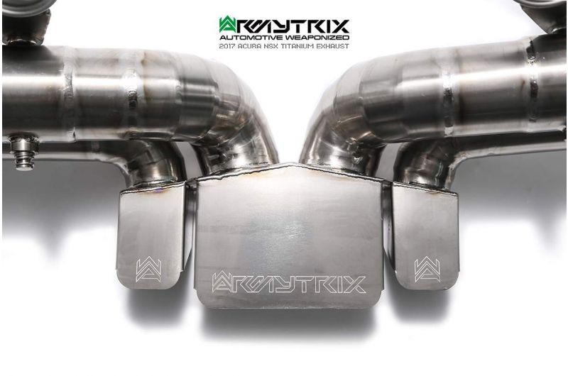 Armytrix exhaust systems for Honda (Acura) NSX MK2 (2016-present) valvetronic exhaust system