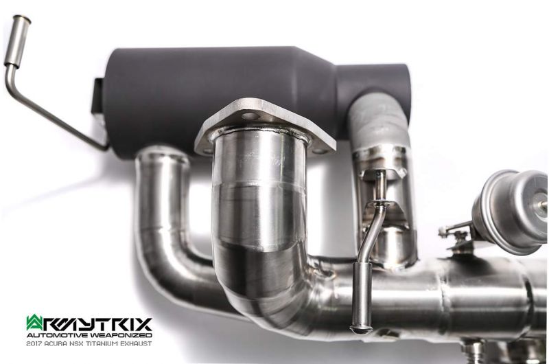 Armytrix exhaust systems for Honda (Acura) NSX MK2 (2016-present) valvetronic exhaust system