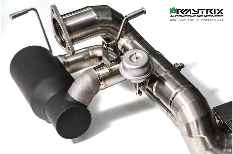 Armytrix exhaust systems for Honda (Acura) NSX MK2 (2016-present) valvetronic exhaust system