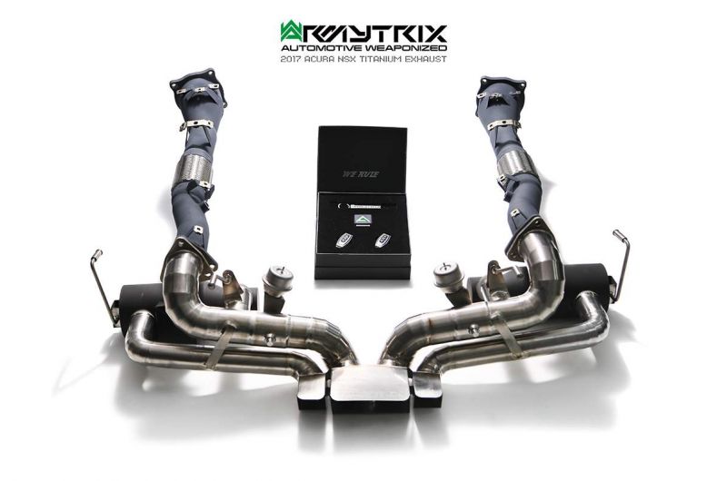 Armytrix exhaust systems for Honda (Acura) NSX MK2 (2016-present) valvetronic exhaust system