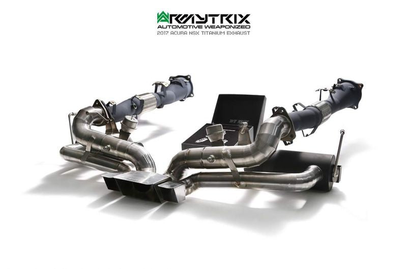 Armytrix exhaust systems for Honda (Acura) NSX MK2 (2016-present) valvetronic exhaust system