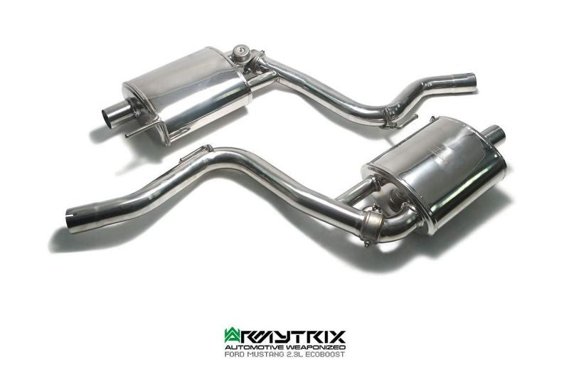 Výfukový systém Armytrix pro Ford Mustang (MK6) 2.3 ecoBoost (2015-present) valvetronic exhaust system