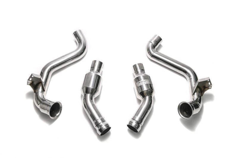 Armytrix exhaust system for Mercedes-AMG W205 C63/C63S (2014-present) valvetronic exhaust system