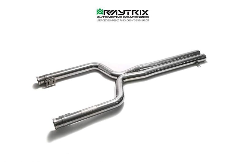 Armytrix exhaust system for Mercedes-AMG W205 C63/C63S (2014-present) valvetronic exhaust system