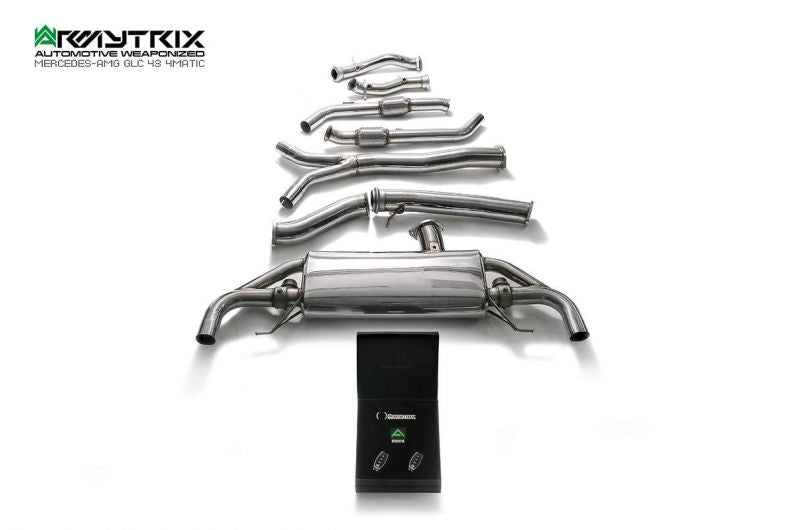 Armytrix exhaust system for Mercedes-AMG GLC43/GLC400/GLC450(2017-2022) valvetronic exhaust system